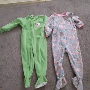 Girls pjs(4) pairs 4t